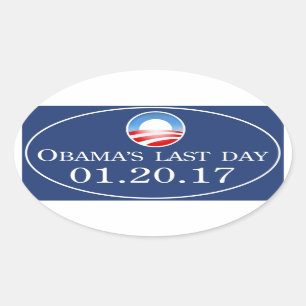 Sticker pour la Dernière journée 2017 d'Obama