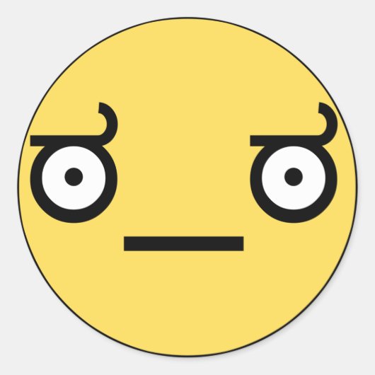 Sticker pour la désapprobation (Devant)