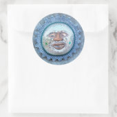 sticker pour la face de soleil drôle (Sac)