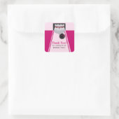 Sticker pour la fête d'anniversaire de Bowling Gir (Sac)