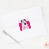 Sticker pour la fête d'anniversaire de Bowling Gir (Enveloppe)