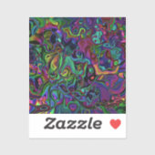 Sticker pour la fonte du cerveau (Feuille)