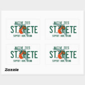 Sticker pour la maison St. Pete (Feuille)