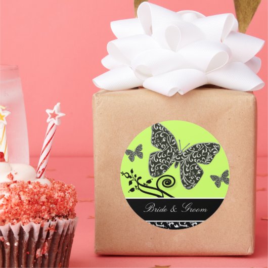 Sticker pour la mariée et la chambre et le papillo (Fête)