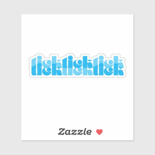 Sticker pour la mine Ticks (Feuille)