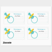 Sticker pour la Pacificateur de bébé : Cela appart (Feuille)