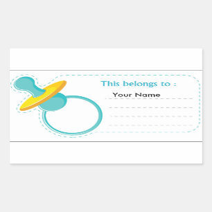 Sticker pour la Pacificateur de bébé : Cela appart