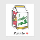 Sticker pour la sensibilisation à l'allaitement ma (Feuille)