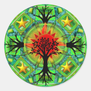 Sticker pour la Terre mère