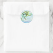Sticker pour la tortue de mer - 2 (Sac)