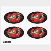 Sticker pour l'amour pour Zombies (Feuille)