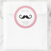 Sticker pour l'anniversaire de la Moustache Chevro (Sac)
