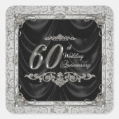 Sticker pour l'anniversaire du Mariage diamant (Devant)
