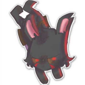 Sticker pour lapin de guerre