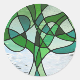 Sticker pour l'arbre abstrait de vie