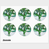 Sticker pour l'arbre abstrait de vie (Feuille)