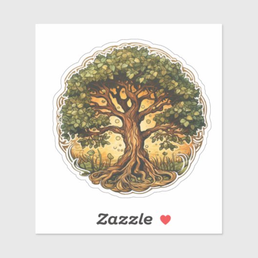 Sticker pour l'arbre de vie (Feuille)