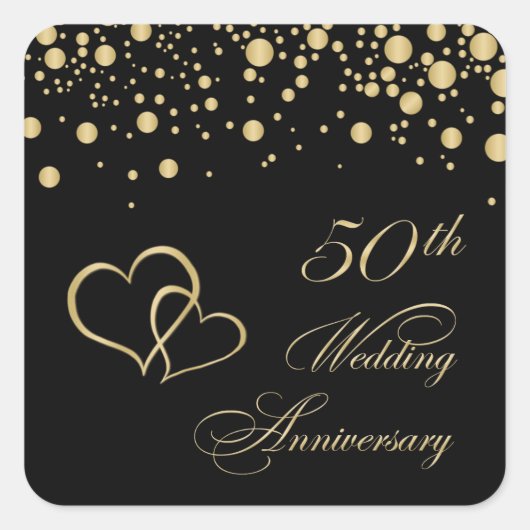 Sticker pour le 50e anniversaire du Mariage des co (Devant)