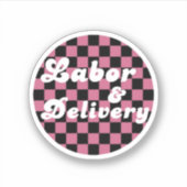 Sticker pour le bloc infirmière de travail et de l (Devant)