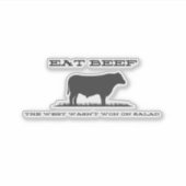 Sticker pour le boeuf (Devant)