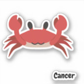 Sticker pour le cancer mignon (Devant)