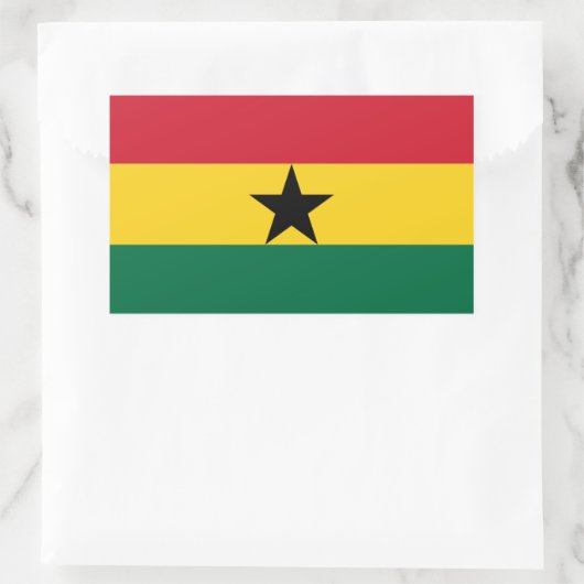 Sticker pour le drapeau du Ghana (Sac)
