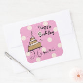 Sticker pour le gâteau d'anniversaire Doodday (Enveloppe)