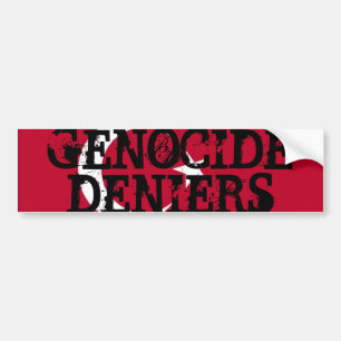 Sticker pour le génocide Deniers Bumper