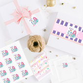 Sticker pour le nom de la petite sirène