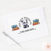 Sticker pour le nom du livre scolaire (Enveloppe)