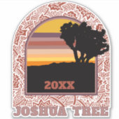Sticker pour le parc national Joshua Tree (Devant)