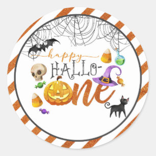Sticker pour le premier anniversaire d'Halloween