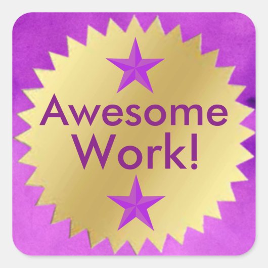 Sticker pour le Prix du travail exceptionnel de l' (Devant)