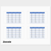 Sticker pour le temps militaire (Feuille)