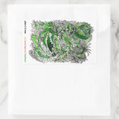 Sticker pour le temps Plante (par Nikki Lindt) (Sac)