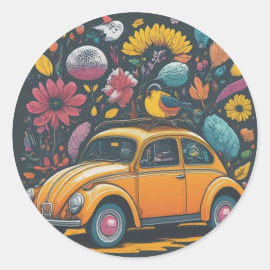 Sticker pour les amis de sirènes d'enfants personn (Devant)