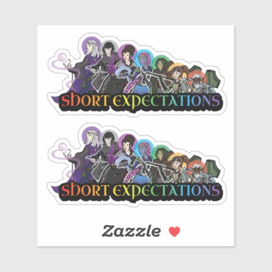 Sticker pour les attentes courtes (Feuille)