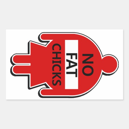 Sticker pour les chicots gras (Devant)
