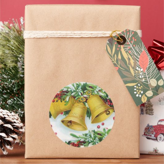 Sticker pour les cloches de Noël (vacances)