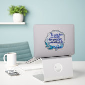 Sticker pour les écritures (Ordinateur portable sur le bureau)