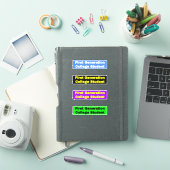 Sticker Pour les étudiants - Collège de première génératio (Couverture iPad)