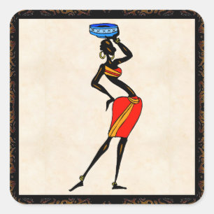 Sticker pour les femmes africaines