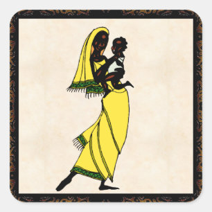 Sticker pour les femmes africaines