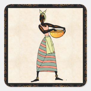 Sticker pour les femmes africaines