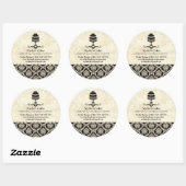 Sticker pour les gâteaux de Nysha (Feuille)