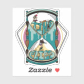 Sticker pour les mouches du temps (Feuille)