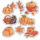 Sticker pour les vibrations d'automne (Devant)
