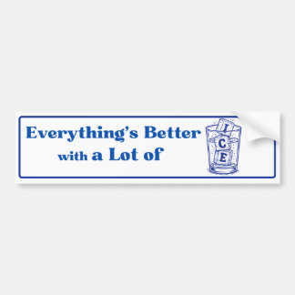 Sticker pour l'immigration sur glace pro-TrumpRépu