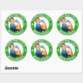 Sticker pour logo Faites-moi confiance marques de  (Feuille)