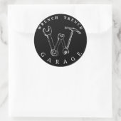 Sticker pour logo noir WGT (Sac)